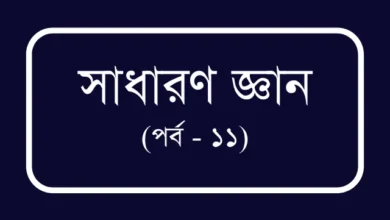 বিসিএস ও প্রতিযোগীতামূলক পরীক্ষার প্রস্তুতি (পর্ব – ১১)