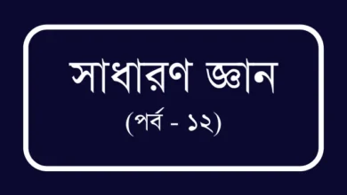 বিসিএস ও প্রতিযোগীতামূলক পরীক্ষার প্রস্তুতি (পর্ব – ১২)